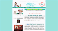Desktop Screenshot of biocaretherapy.com