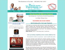 Tablet Screenshot of biocaretherapy.com